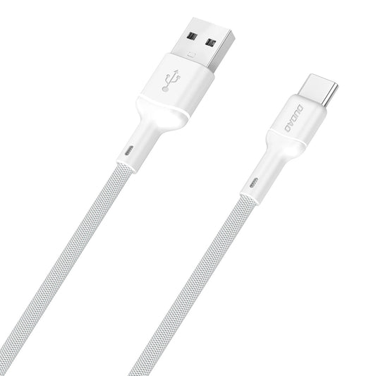 Daten- und Ladekabel USB-A - USB-C Dudao L9T, 100W, 1m, Weiß