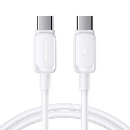 Câble de Données et de Charge USB-C - USB-C Joyroom S-A14, 60W, 1.2m, Blanc