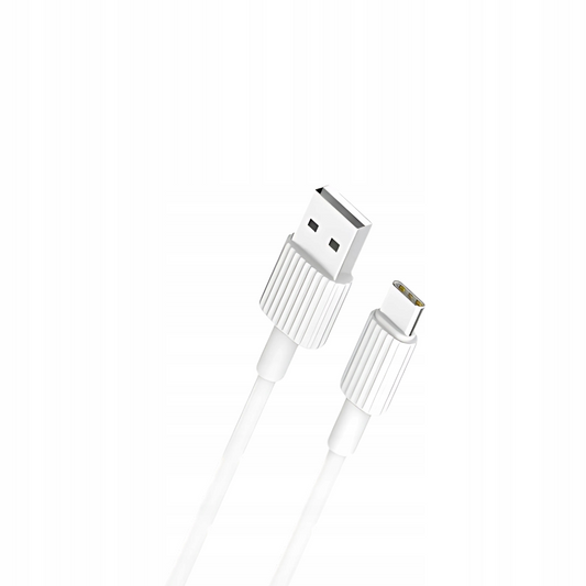 Câble de Données et de Charge USB-A - USB-C XO Design NB156, 60W, 1m, Blanc