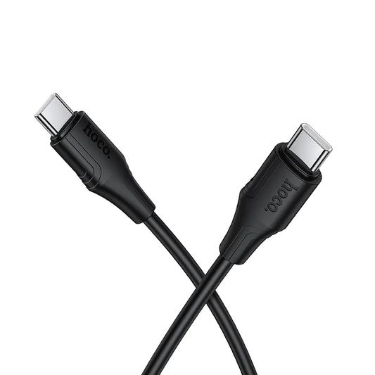USB-C Daten- und Ladekabel - USB-C HOCO X124, 60W, 1m, Schwarz