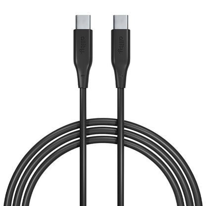 Câble de Données et de Charge USB-C - USB-C Allity. AUC-02, 100W, 1m, Noir