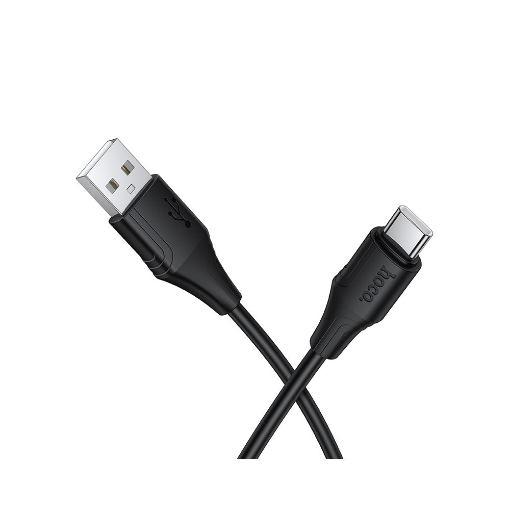 Daten- und Ladekabel USB-A - USB-C HOCO X124, 18W, 1m, Schwarz