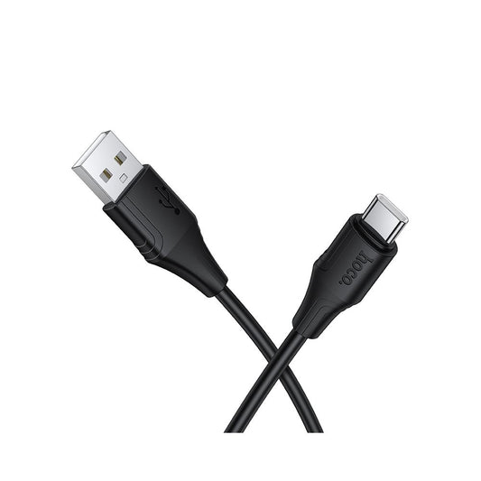 Câble de Données et de Charge USB-A - USB-C HOCO X124, 18W, 1m, Noir
