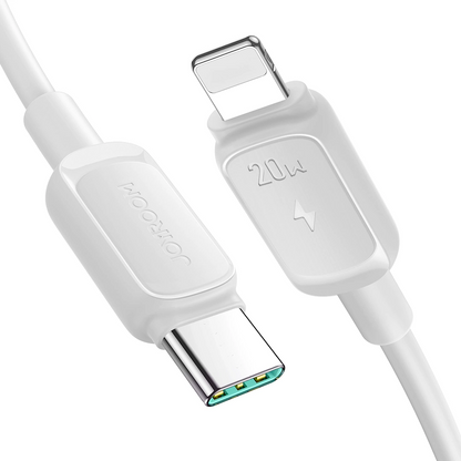 USB-C - Lightning Lade- und Datenkabel Joyroom S-A14, 30W, 1.2m, Weiß