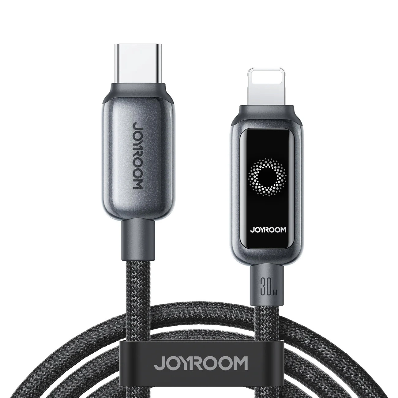 Cavo Dati e Ricarica USB-C - Lightning Joyroom S-A55 StarFlight Display, 30W, 1.2m, Nero