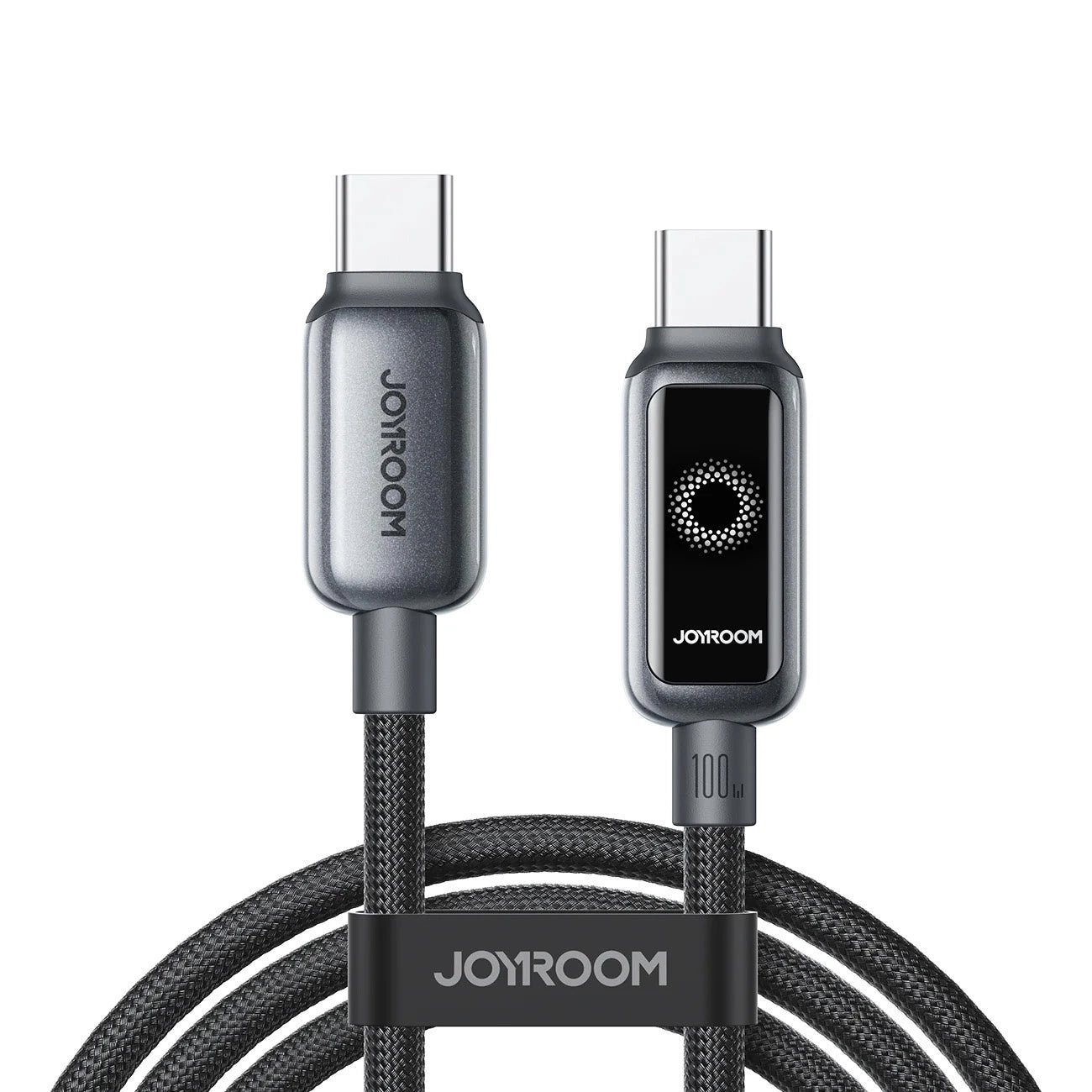 Cavo Dati e Ricarica USB-C - USB-C Joyroom S-A55 StarFlight Display, 100W, 1.2m, Nero