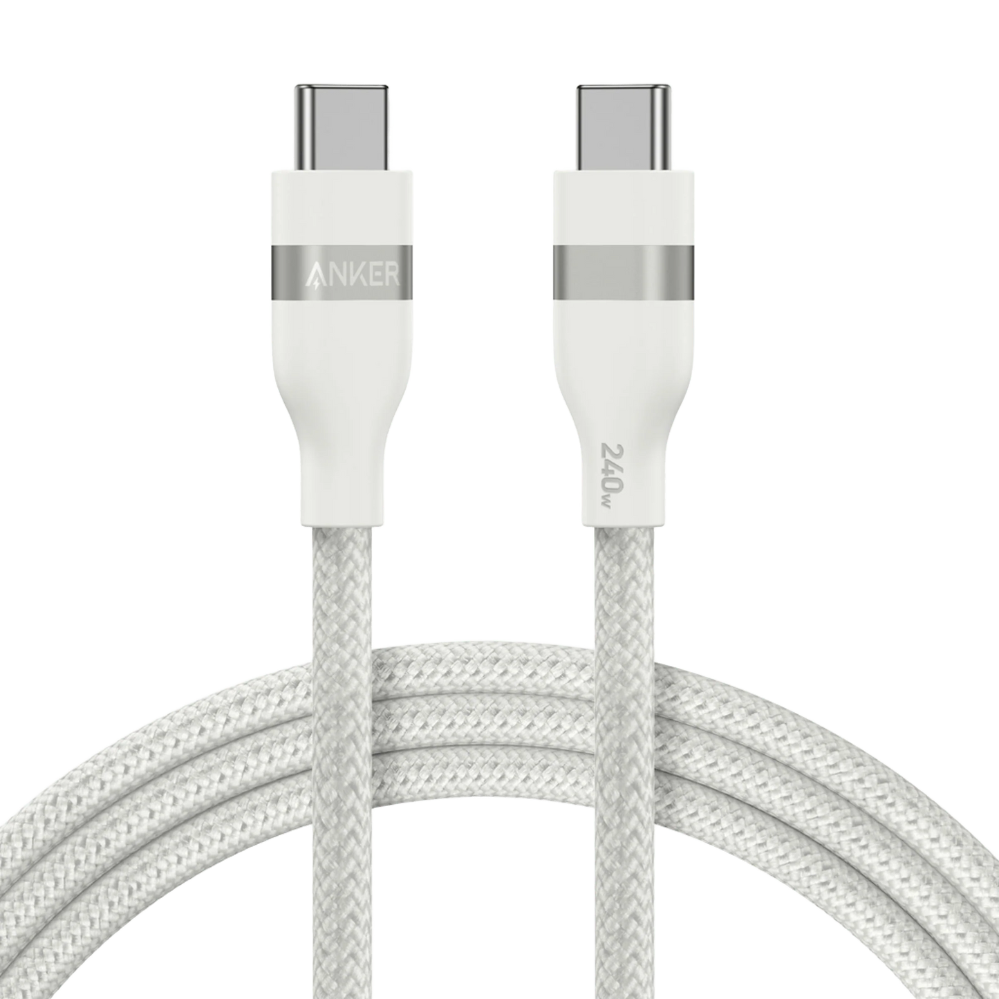 USB-C Daten- und Ladekabel - USB-C Anker, 240W, 1.8m, Weiß A82E2H22