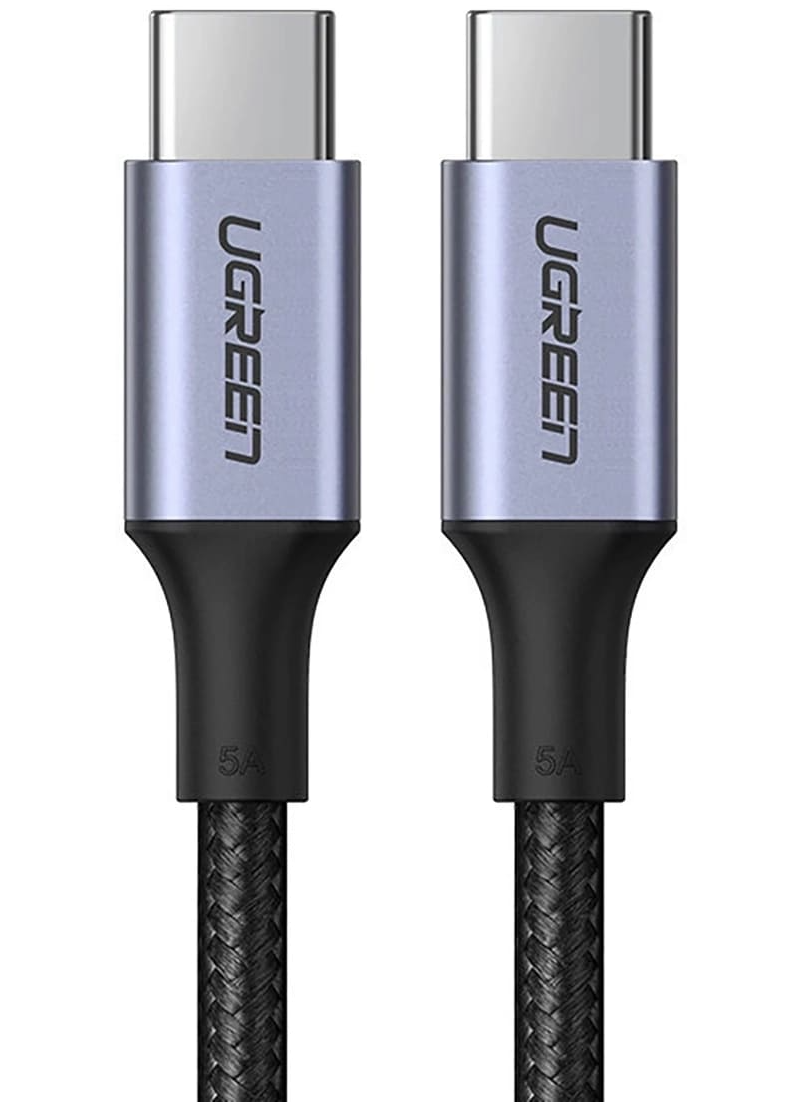 Câble de Données et de Charge USB-C - USB-C UGREEN US316, 100W, 3m, Gris