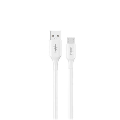 Cavo Dati e Ricarica USB-A - microUSB Dudao L2SM, 18W, 1.2m, Bianco