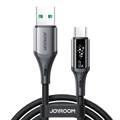 Daten- und Ladekabel USB-A - USB-C Joyroom S-A60 StarTalk, 18W, 1.2m, Schwarz
