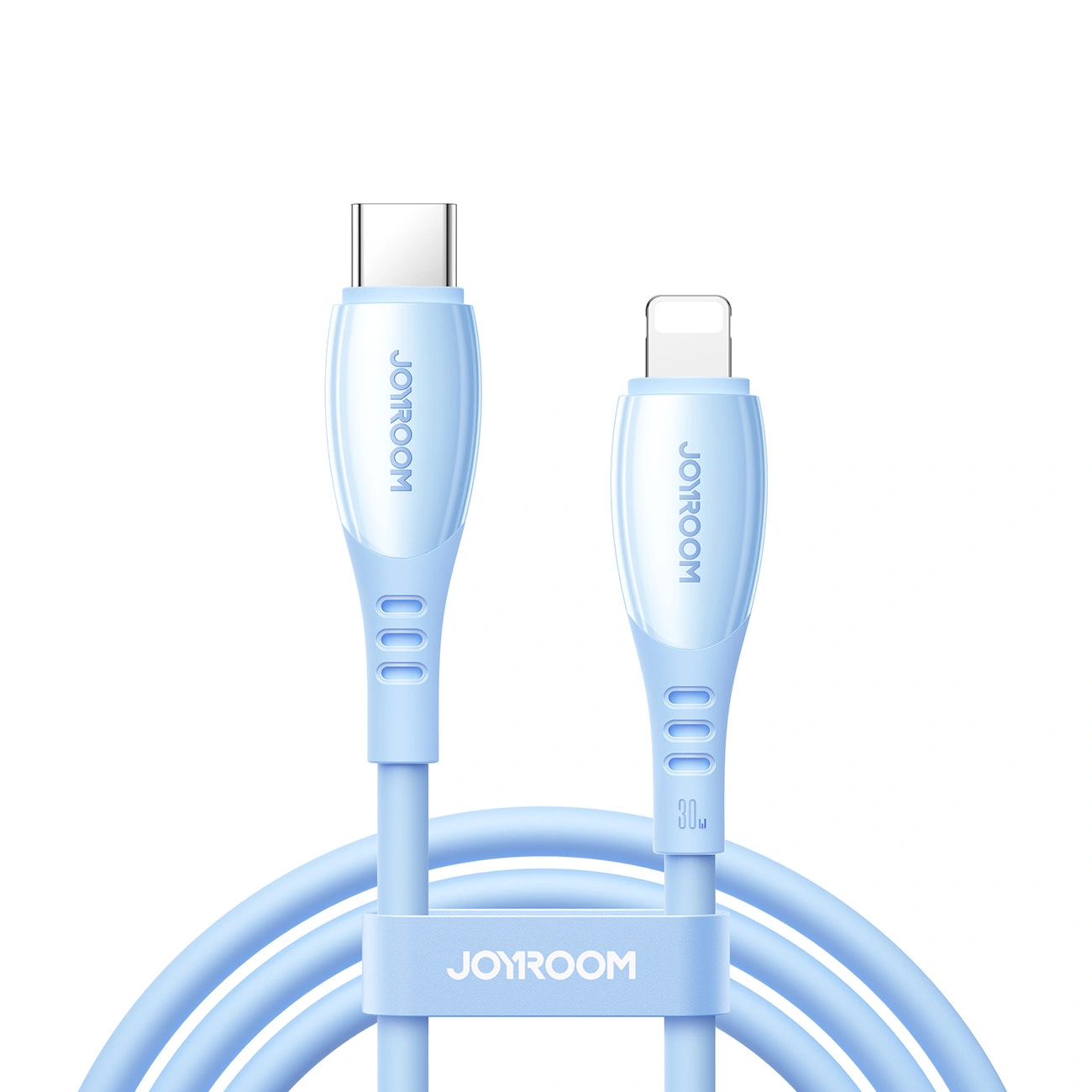 Cavo Dati e Ricarica USB-C - Lightning Joyroom S-A59 Vibrant, 30W, 1.2m, Blu