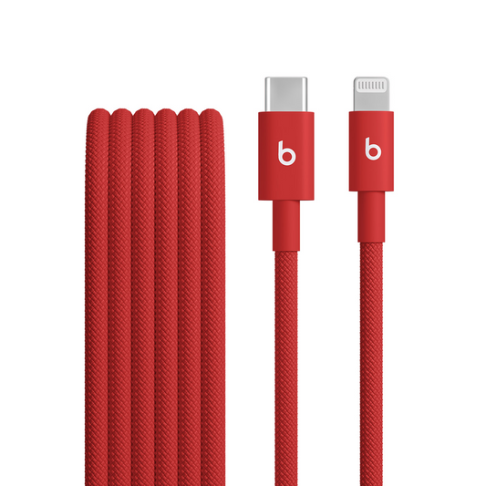 USB-C - Lightning Beats Daten- und Ladekabel, 1,5 m, Rot MFEH4ZM/A