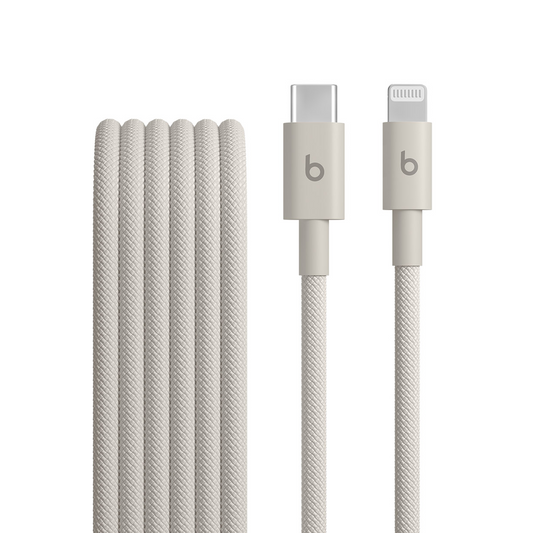 USB-C - Lightning Beats Daten- und Ladekabel, 1,5m, Beige MDGL4ZM/A