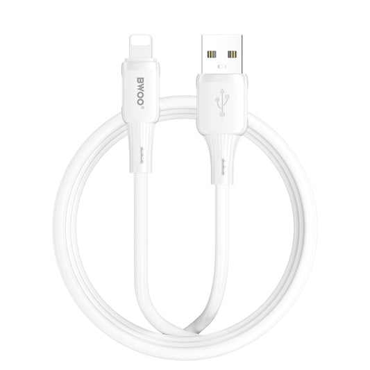 Cavo Dati e Ricarica USB-A - Lightning BWOO X329L, 15W, 1m, Bianco