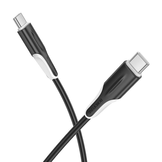 Cavo Dati e Ricarica USB-C - USB-C Borofone BX119 New, 60W, 1m, Nero