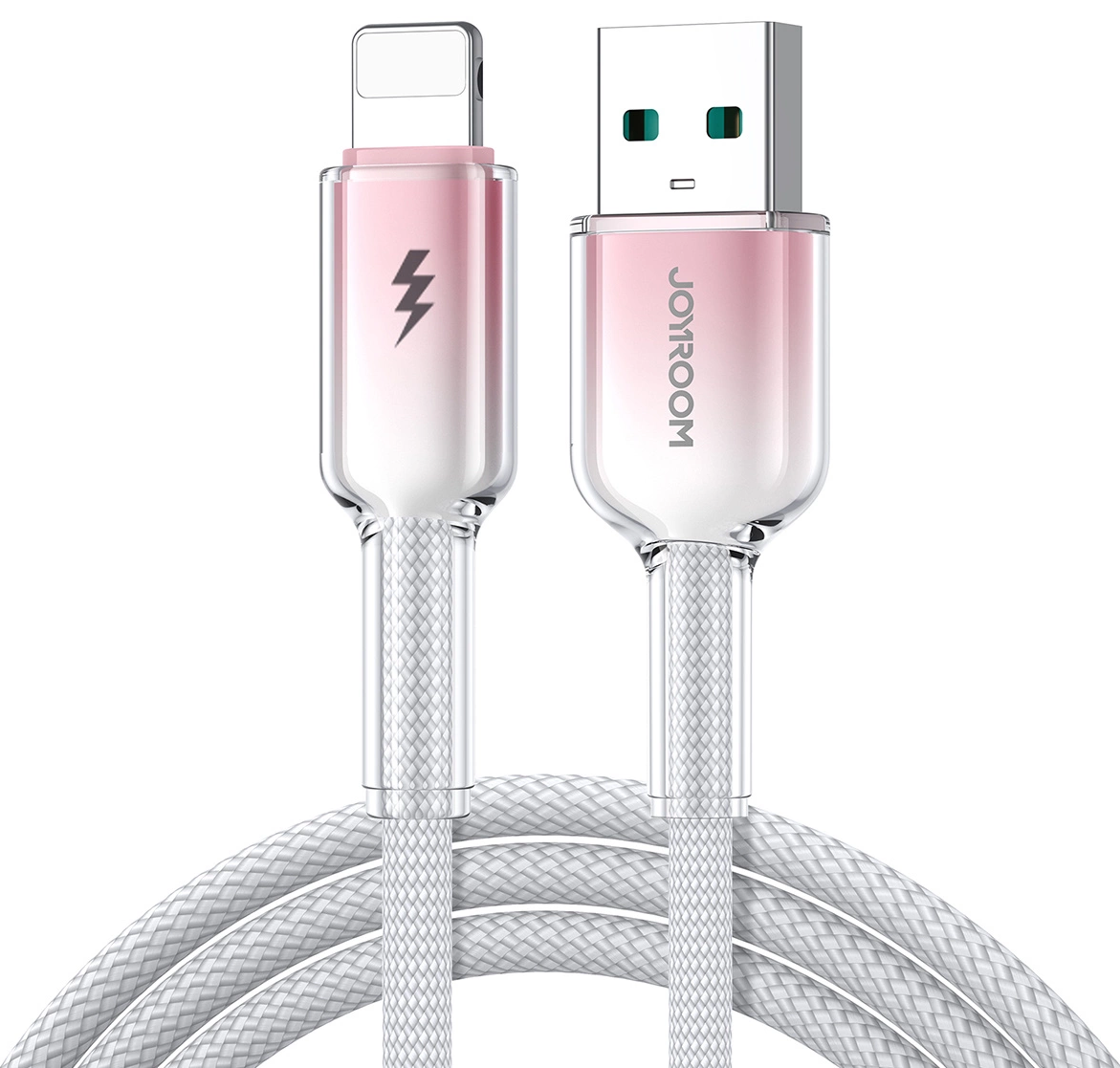 Daten- und Ladekabel USB-A - Lightning Joyroom S-A42, 18W, 1,2m, Weiß