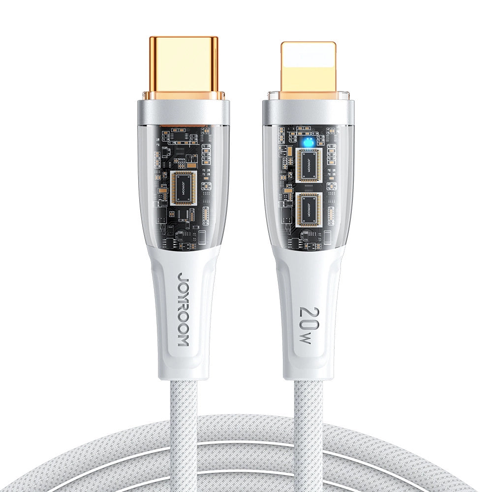 USB-C - Lightning Daten- und Ladekabel Joyroom S-CL020A3, 20W, 1,2m, Weiß