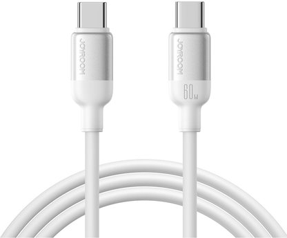 Daten- und Ladekabel USB-C - USB-C Joyroom S-A62 Lively, 60W, 1,2m, Weiß