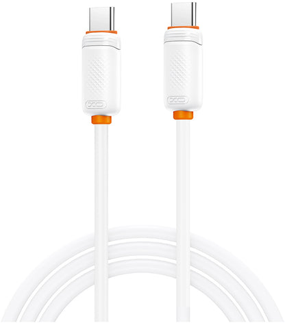Cavo Dati e Ricarica USB-C - USB-C XO Design NB-Q302B, 60W, 1m, Bianco