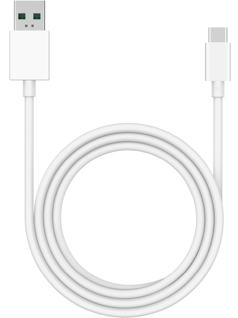 Cavo Dati e Ricarica USB-A - USB-C Oppo DL129, 1m, Bianco 611602000006
