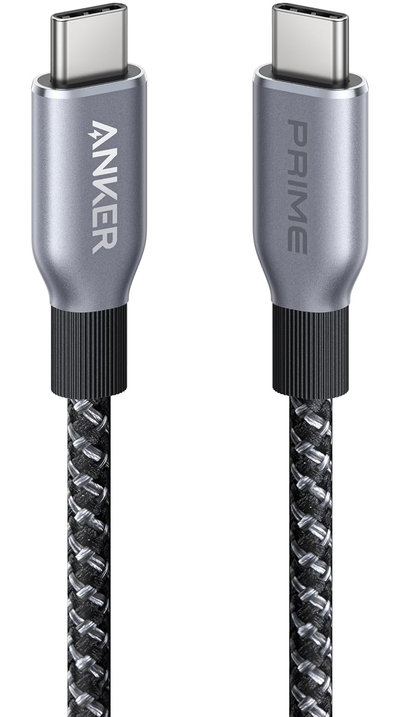 Cavo dati e ricarica USB-C - USB-C Anker Prime, 240 W, 0,9 m, Nero A88E2011