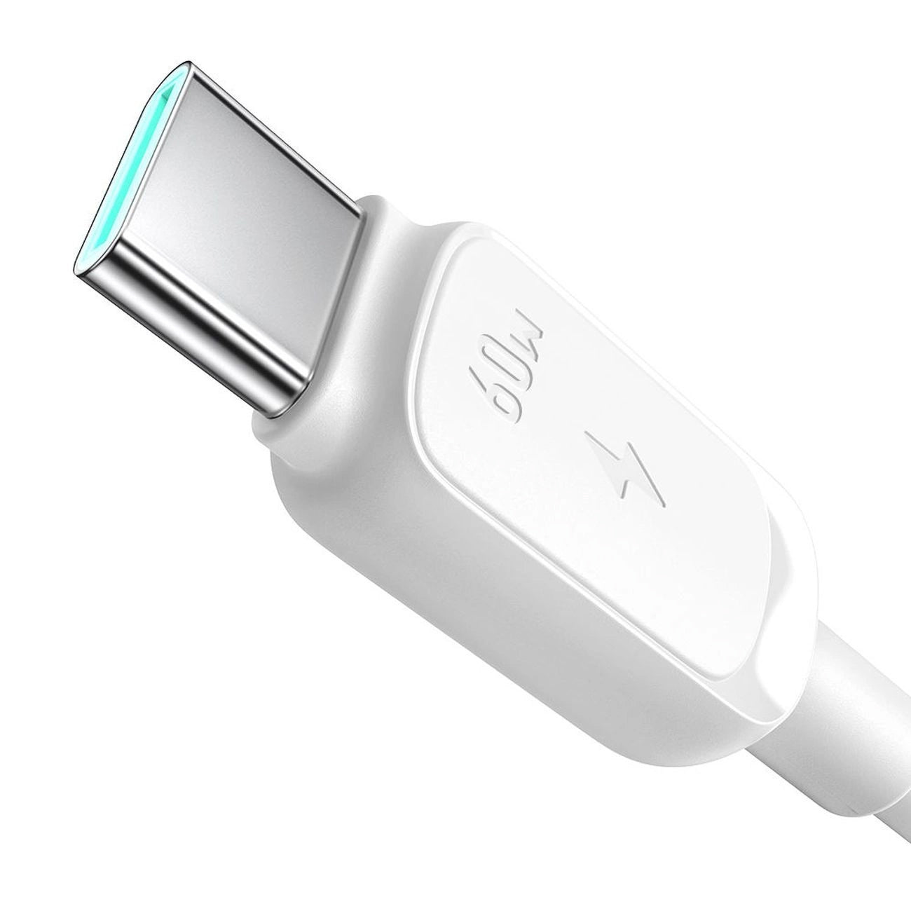 Câble de Données et de Charge USB-C - USB-C Joyroom S-A14, 60W, 1.2m, Blanc