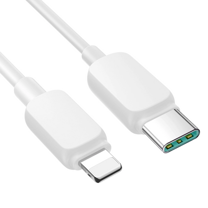 USB-C - Lightning Lade- und Datenkabel Joyroom S-A14, 30W, 1.2m, Weiß