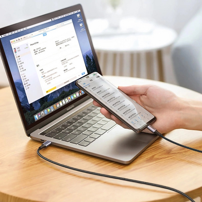 Câble de Données et de Charge USB-C - USB-C UGREEN US316, 100W, 3m, Gris
