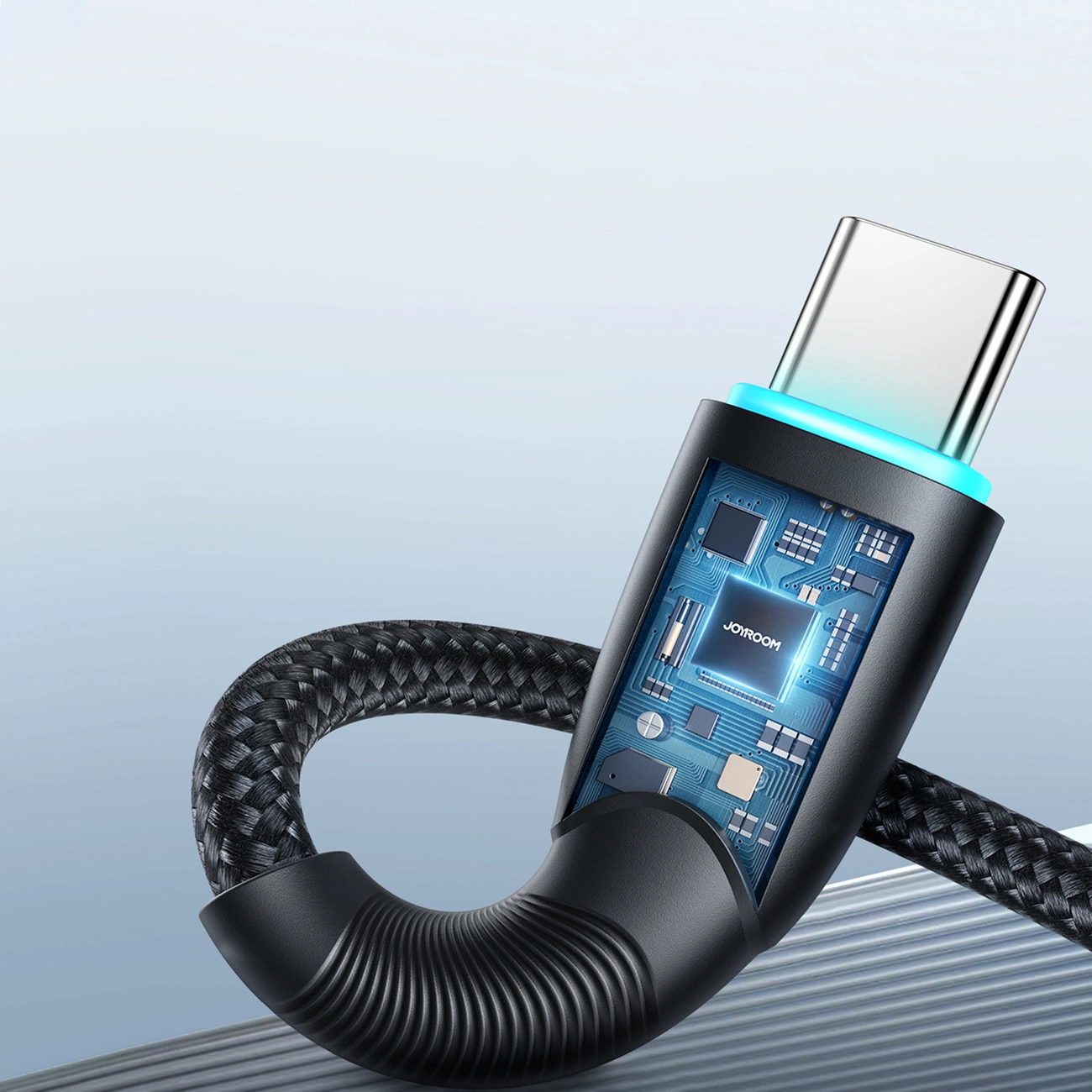 Daten- und Ladekabel USB-A - USB-C Joyroom S-A32, 18W, 1m, Schwarz