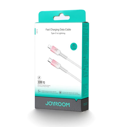 Daten- und Ladekabel USB-C - Lightning Joyroom S-A42, 30W, 1,2m, Weiß