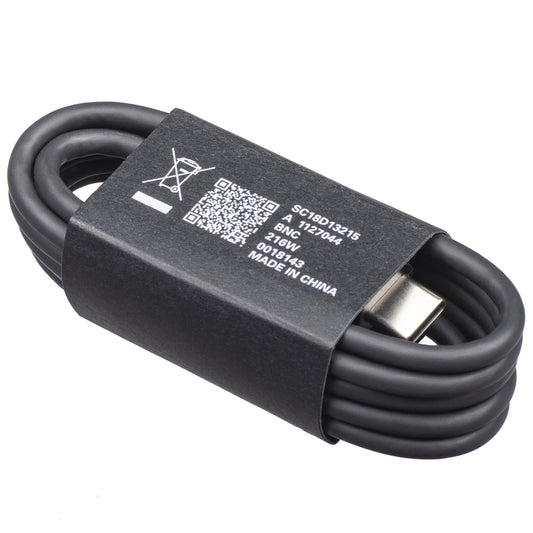 Câble de Données et de Charge USB-C - USB-C Motorola, 1m, Noir SC18D13215