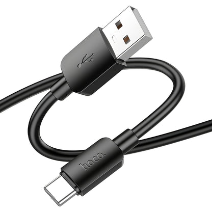 Daten- und Ladekabel USB-A - USB-C HOCO X96, 27W, 0,25m, Schwarz