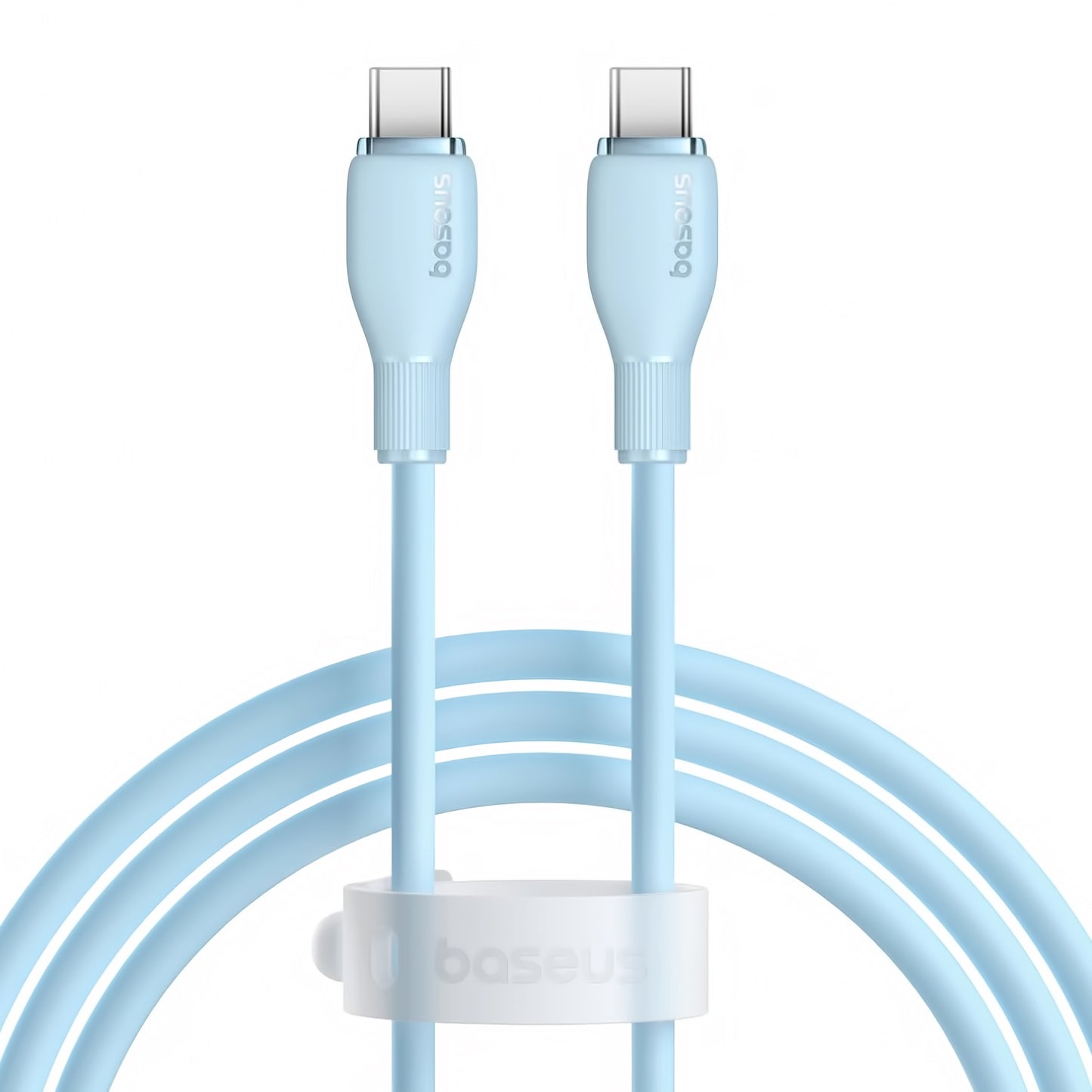 USB-C zu USB-C Daten- und Ladekabel Baseus Pudding, 100W, 1,2m, Blau P10355702311-00