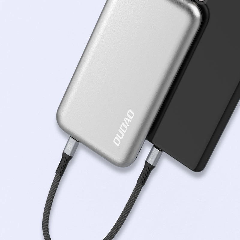 Cavo Dati e Ricarica USB-C - USB-C Dudao L10C, 100W, 0.23m, Nero