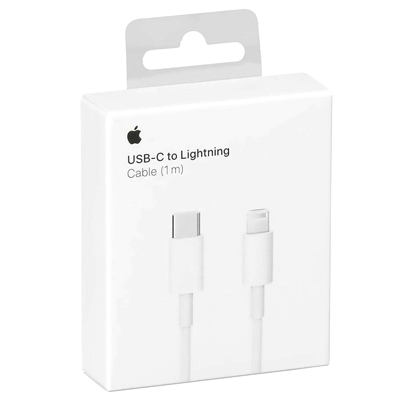 Câble de Données et de Charge USB-C - Lightning Apple, 1m, Blanc, Swap