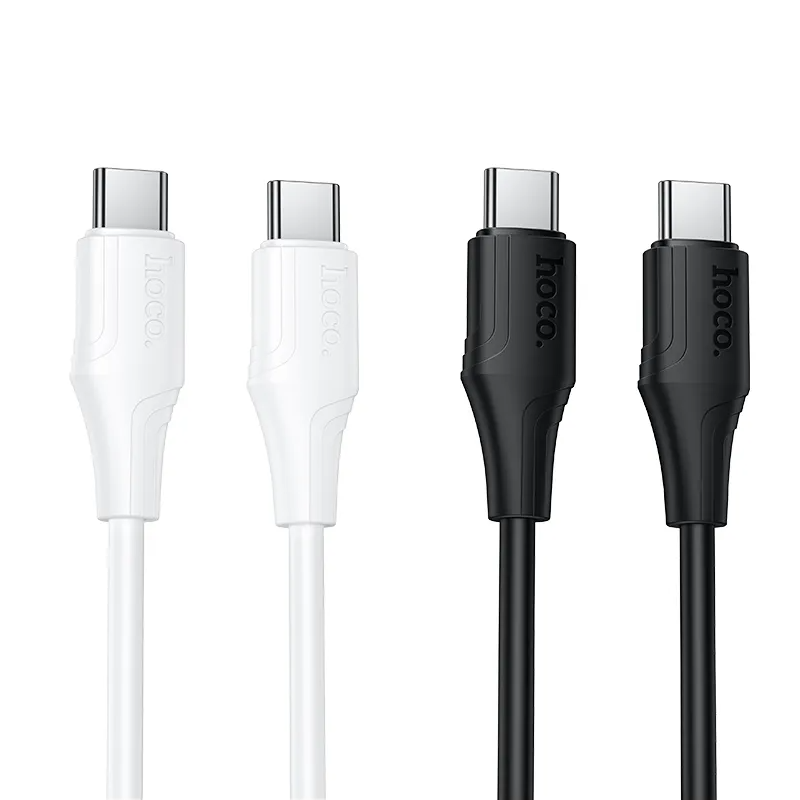 USB-C Daten- und Ladekabel - USB-C HOCO X124, 60W, 1m, Weiß