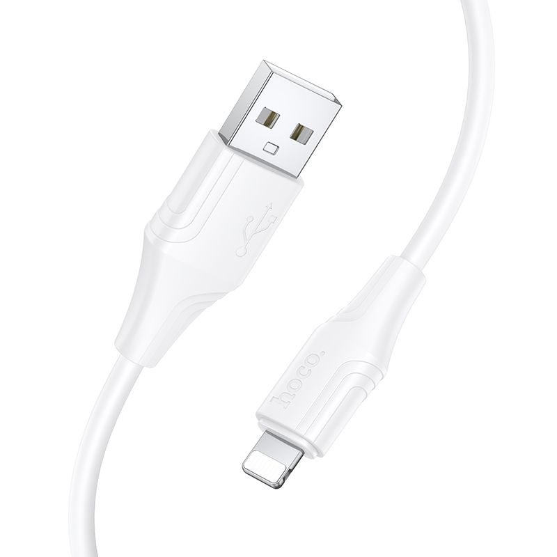 Câble de Données et de Charge USB-A - Lightning HOCO X124, 18W, 1m, Blanc