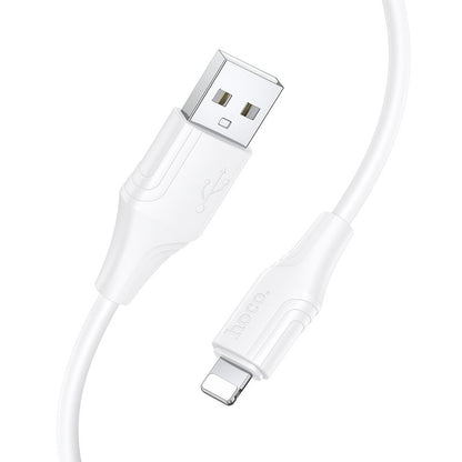 Câble de Données et de Charge USB-A - Lightning HOCO X124, 18W, 1m, Blanc
