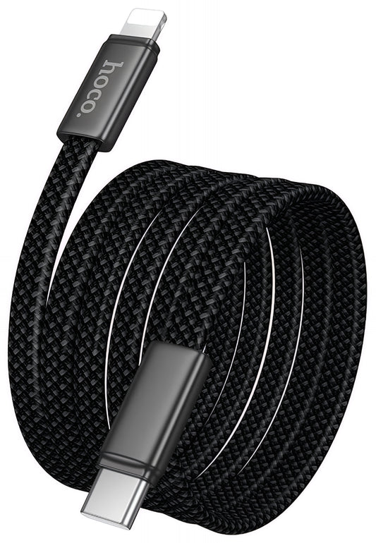 Cavo Dati e Ricarica USB-C - Lightning HOCO X125, 30W, 1m, Nero