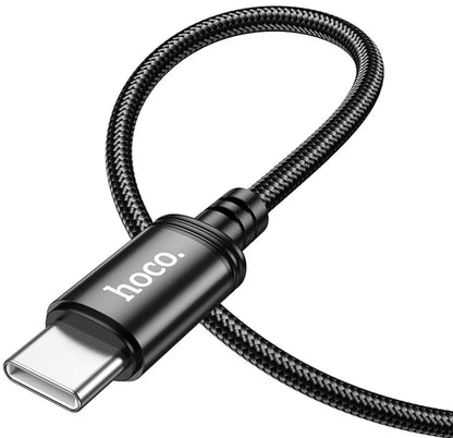 USB-C Daten- und Ladekabel - USB-C HOCO X91, 60W, 3m, Schwarz