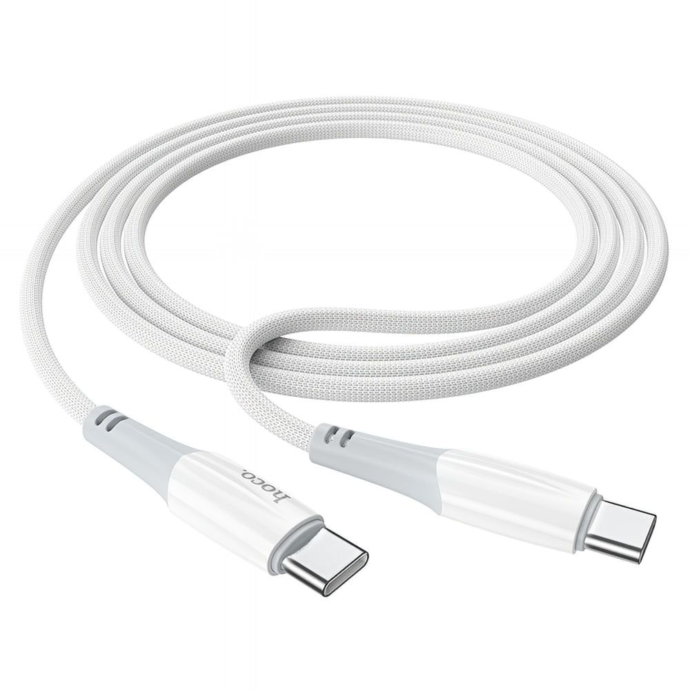 Daten- und Ladekabel USB-C - USB-C HOCO X70, 60W, 1m, Weiß