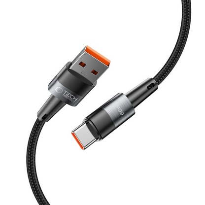 Câble de données et de charge USB-A - USB-C Tech-Protect Ultraboost, 66W, 0,5m, Gris