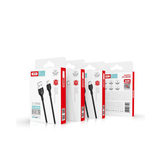 Cavo Dati e Ricarica USB-A - USB-C XO Design NB200, 10W, 1m, Bianco