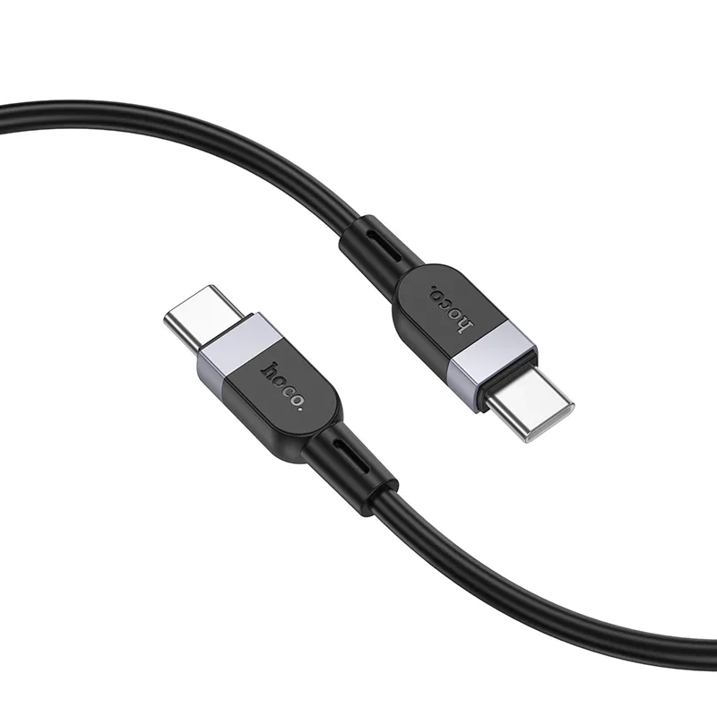 Daten- und Ladekabel USB-C - USB-C HOCO X109, 60W, 2m, Schwarz