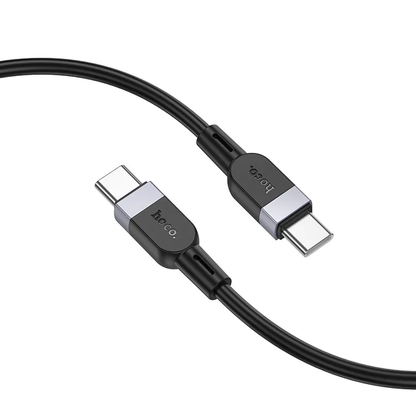 Daten- und Ladekabel USB-C - USB-C HOCO X109, 60W, 2m, Schwarz