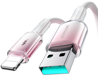 Daten- und Ladekabel USB-A - Lightning Joyroom S-A42, 18W, 1,2m, Weiß