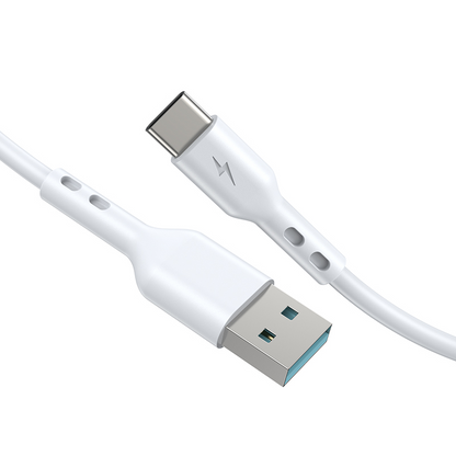 Daten- und Ladekabel USB-A - USB-C BWOO BO-X172C-2M, 15W, 2m, Weiß