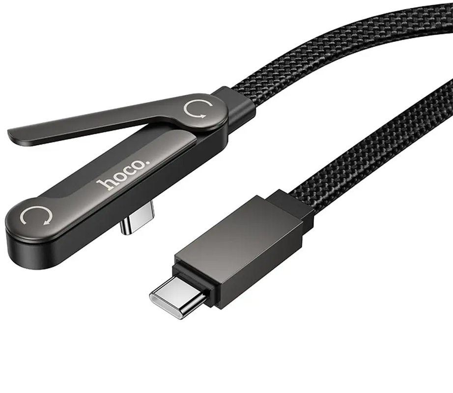 Cavo Dati e Ricarica USB-C - USB-C HOCO U150 Exquisite, 60W, 1,2m, Nero