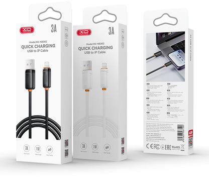 Cavo Dati e Ricarica USB-A - USB-C XO Design NB302, 18W, 1m, Nero