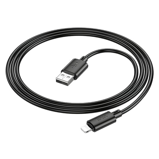 HOCO X88 USB-A auf Lightning Kabel 18W 1m | Schwarz | 2.4A